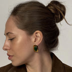 Boucles D'Oreilles Jade