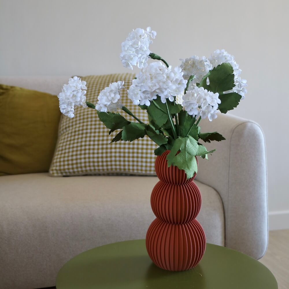 Viburnum En Papier Blanc