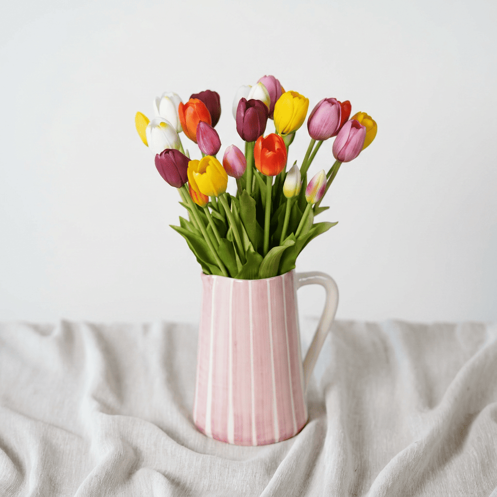 Bouquet di tulipani artificiali Capucine