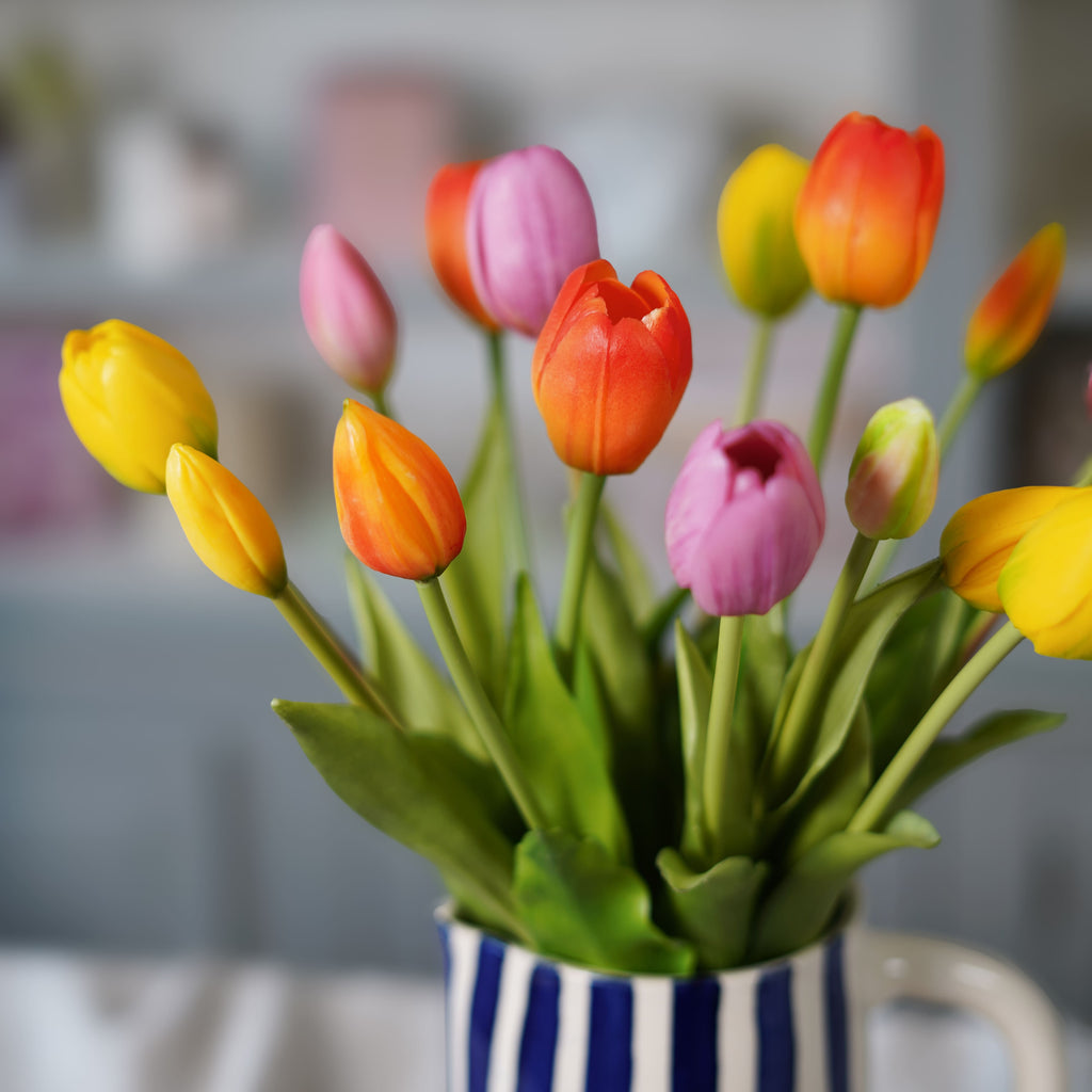 Ramo De Tulipanes Artificiales Clémentine