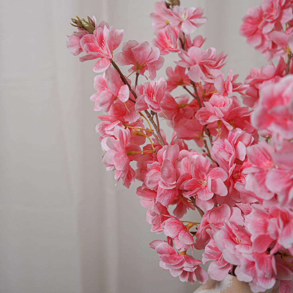 Fleur De Cerisier Artificielle Rose
