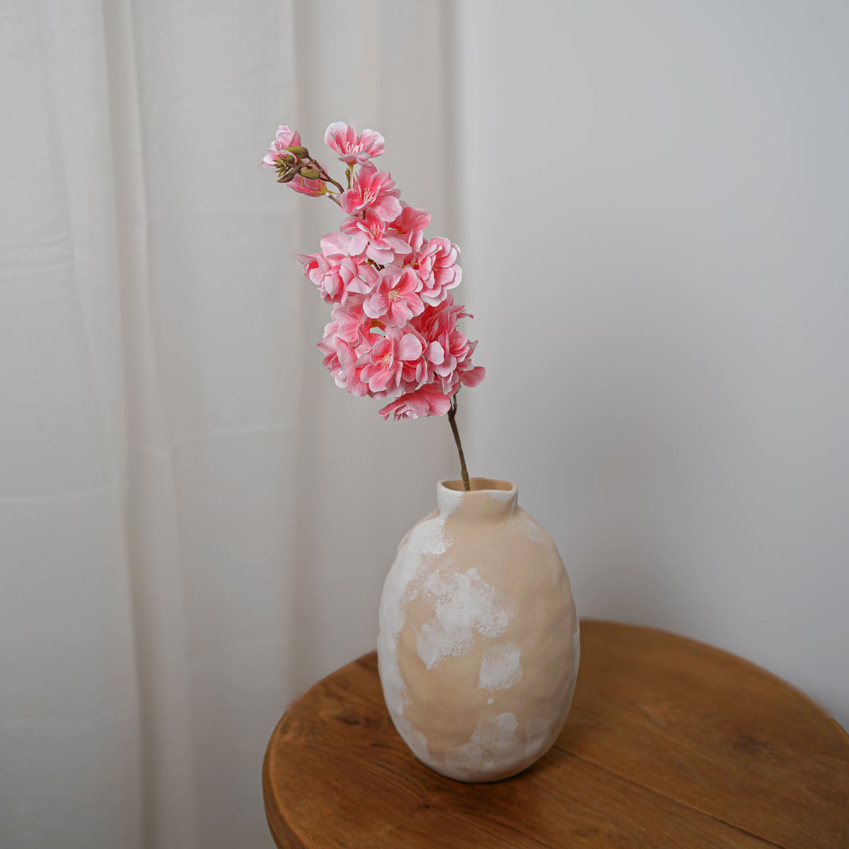 Fleur De Cerisier Artificielle Rose
