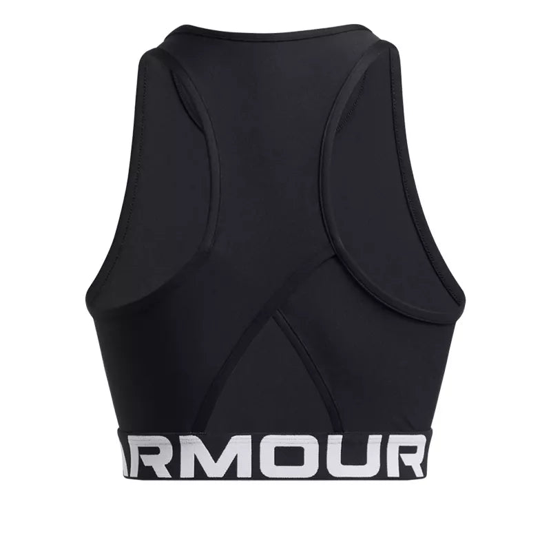 Reggiseno Heatgear Rib Tank - Nero/Bianco - Donna
