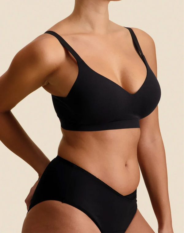 Reggiseno senza cuciture preformato Charlie - Nero