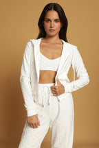 Gilet Dua - Eponge Blanc