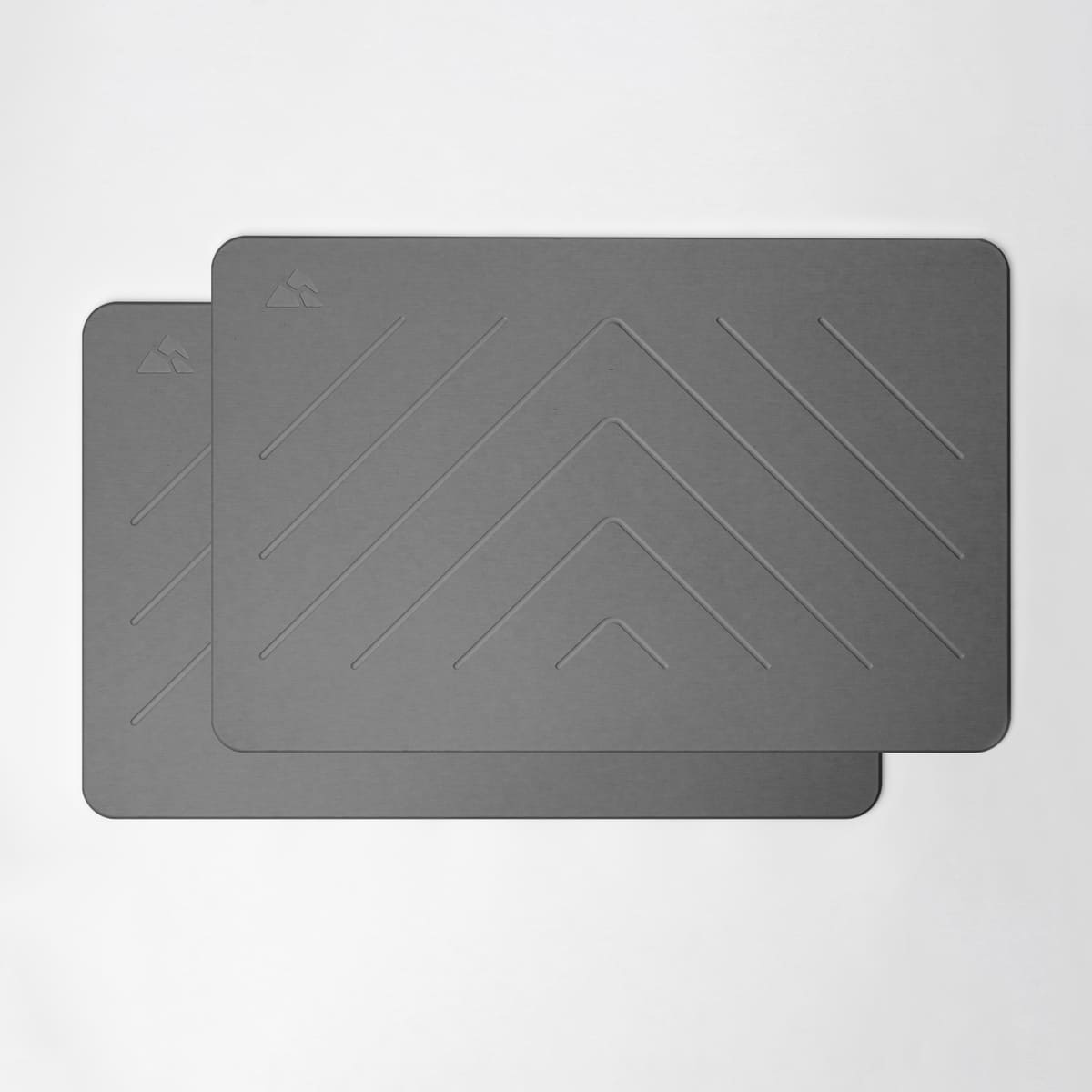 Set Of 2 Large Diatomite Stone Bath Mats