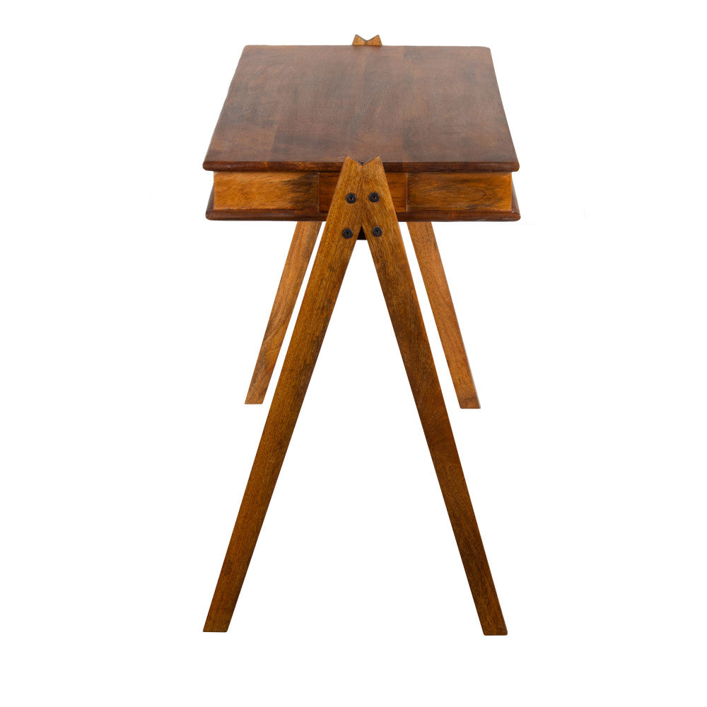 Compartment - Escritorio - Madera, 3 compartimentos - Marrón