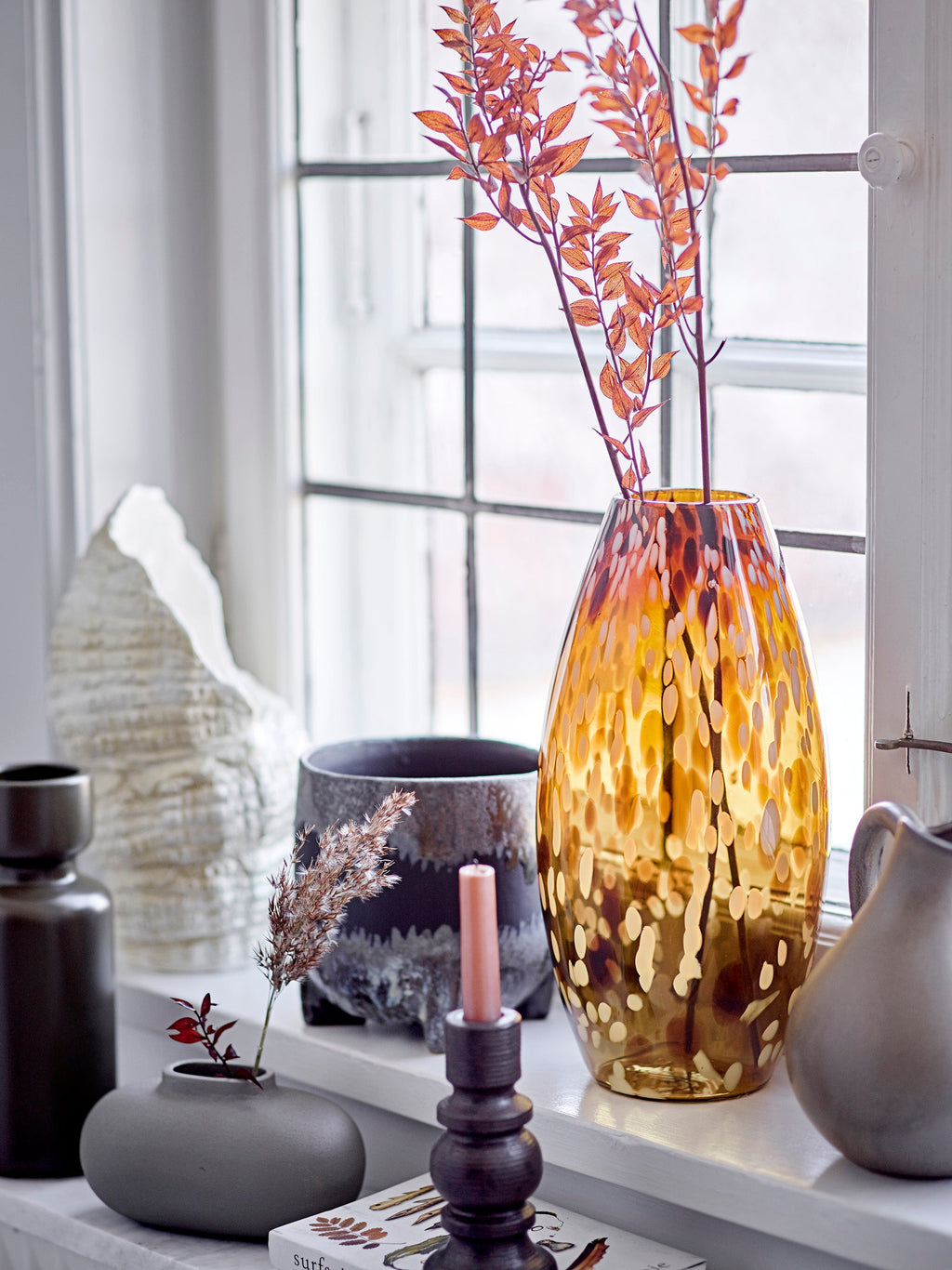 Ibro - Lot de 6 Vases - Vert - Grès