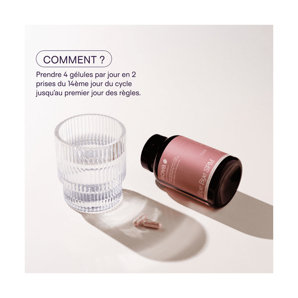 Bye Bye PMS - 4 capsules per day from the 14th day of the cycle