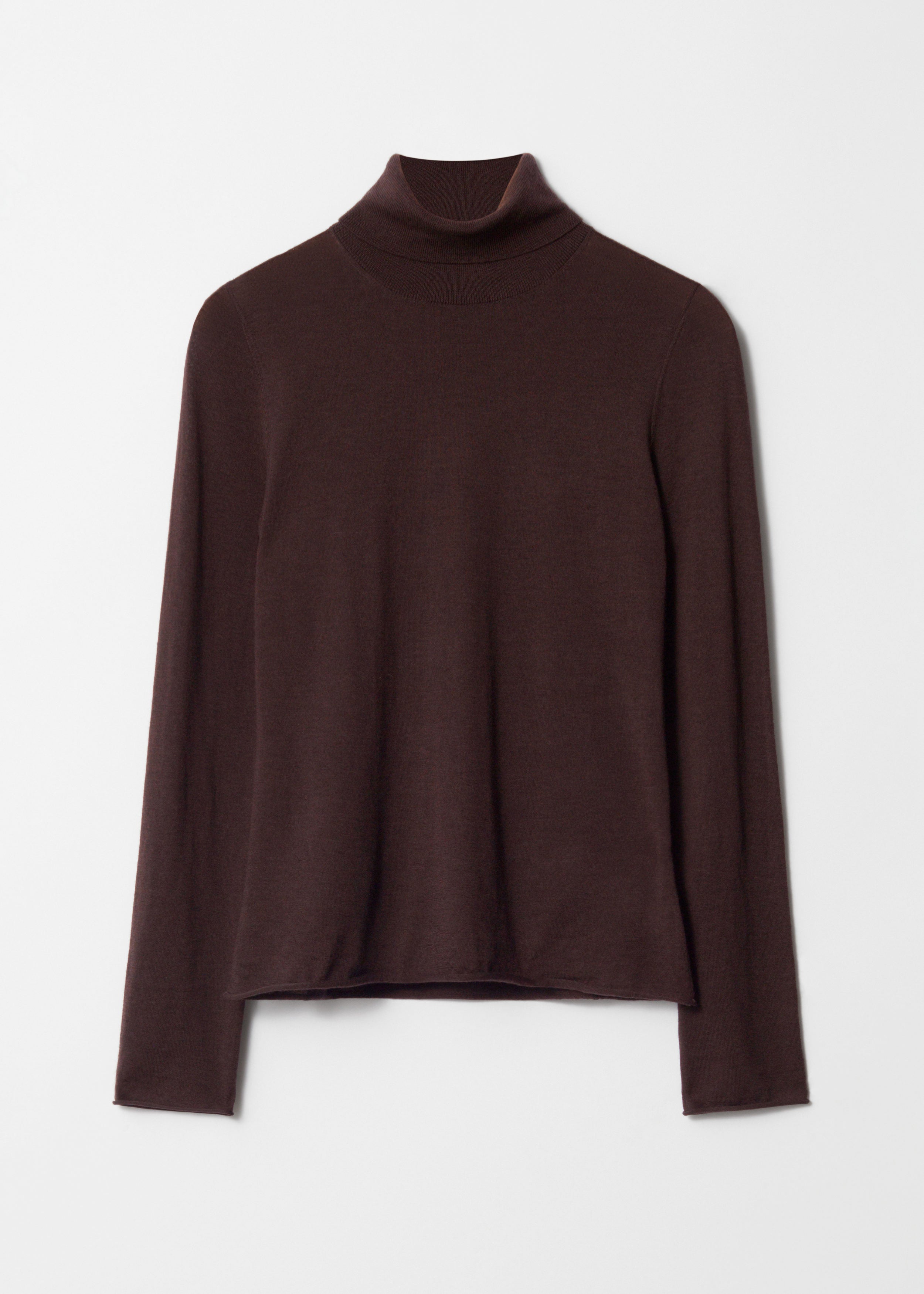 Jumper Es Lamia Turtleneck - Brown - Women