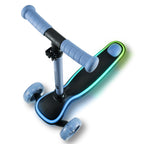 Patinete De Tres Ruedas Con Led Raket Azul