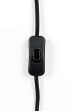 Lea - Aplique de Pared - Metal - Negro