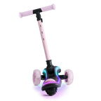 Monopattino A Tre Ruote A LED Raket Rosa
