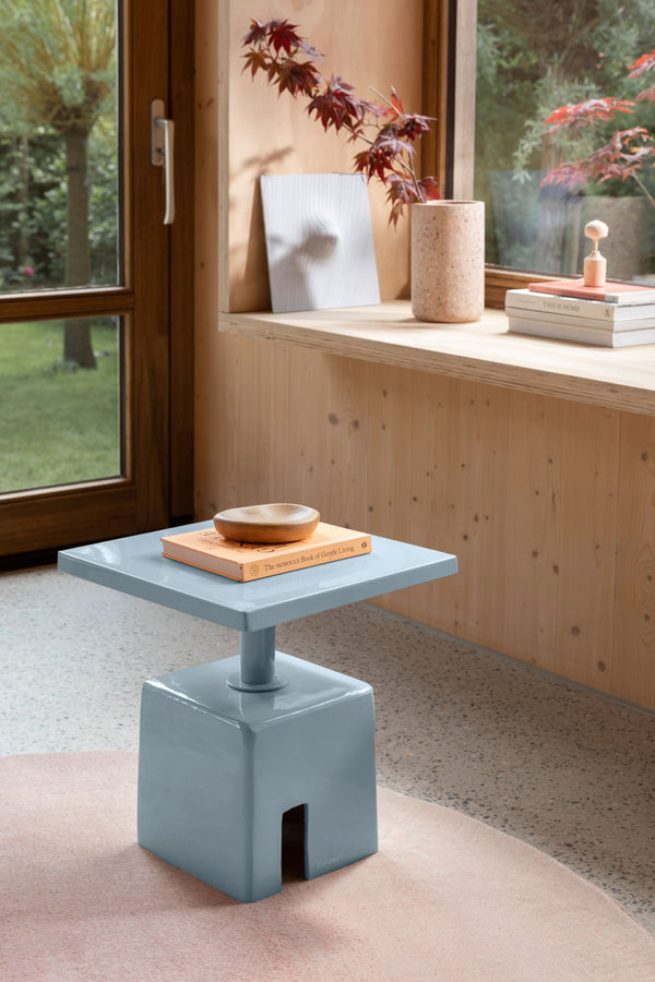 Chubby - Side Table - Iron - Ocean Blue