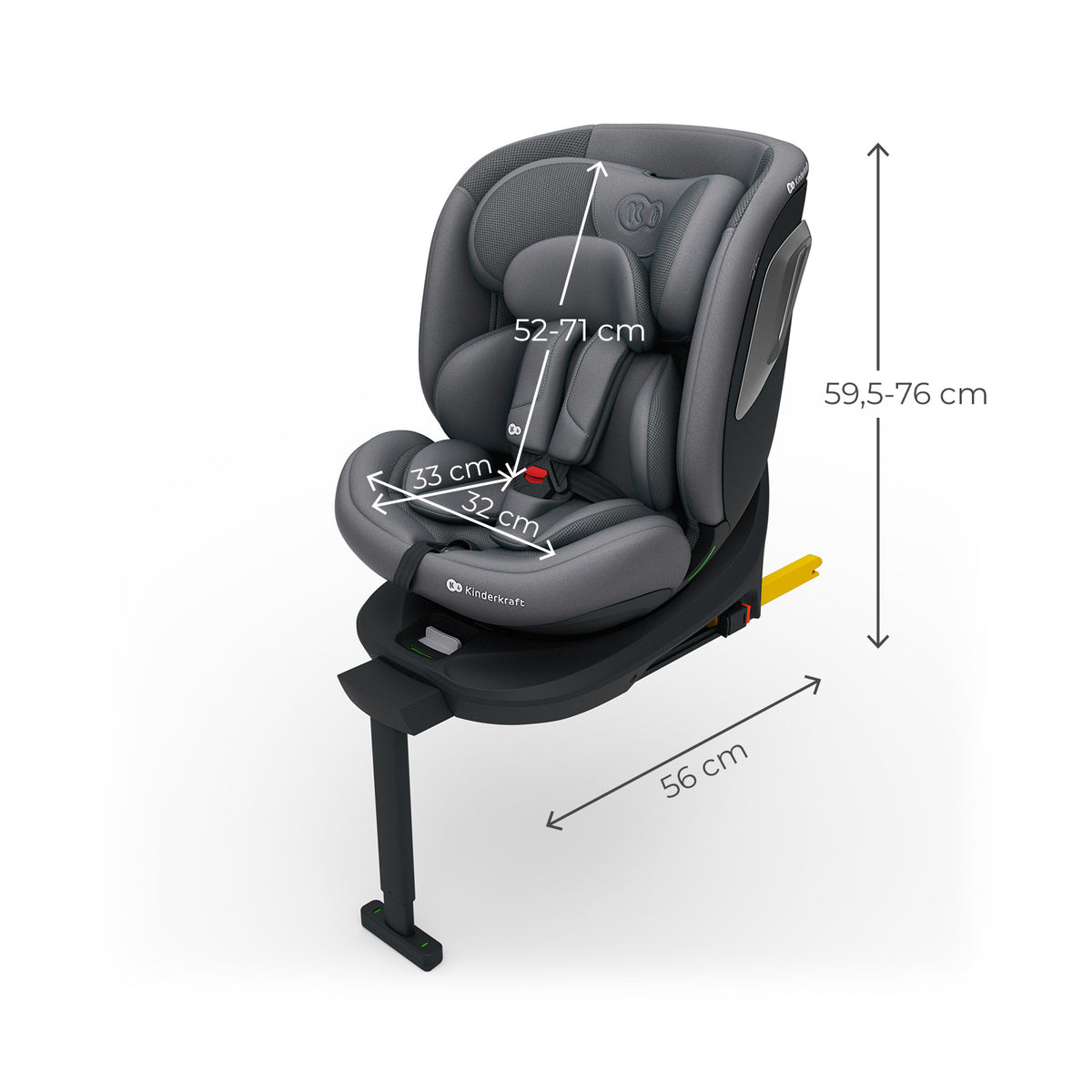 Seggiolino Auto I-360 2 Plus Grigio