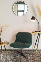 Belmond Rib - Lounge Chair - Fabric - Green