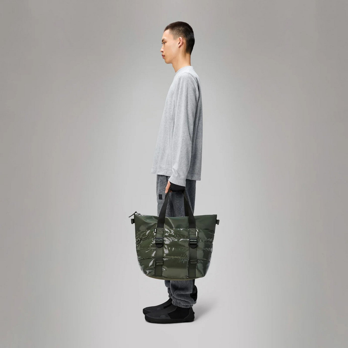 Puffer Mix Tote Mini W3 Swamp Bag - Unisex