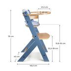 Enock Nordic Breeze High Chair with Cushion
