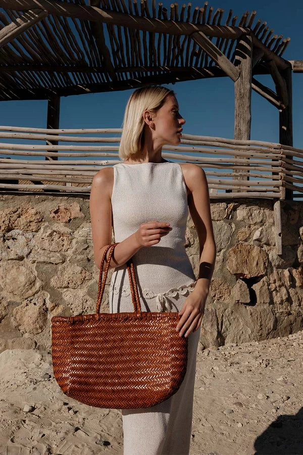 Shopper Delhi Large – Camel