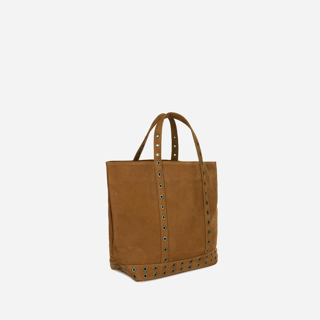 Cabas M En Nubuck - Cognac