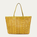 Marny Cobra Mimosa and Suede Tote Bag