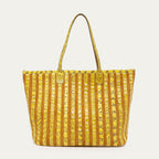 Marny Cobra Mimosa and Suede Tote Bag