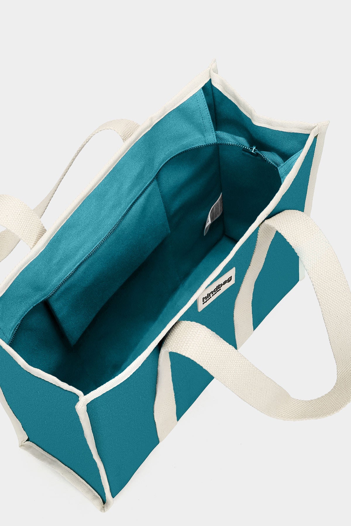 Shopper Oscar – Pfauenblau