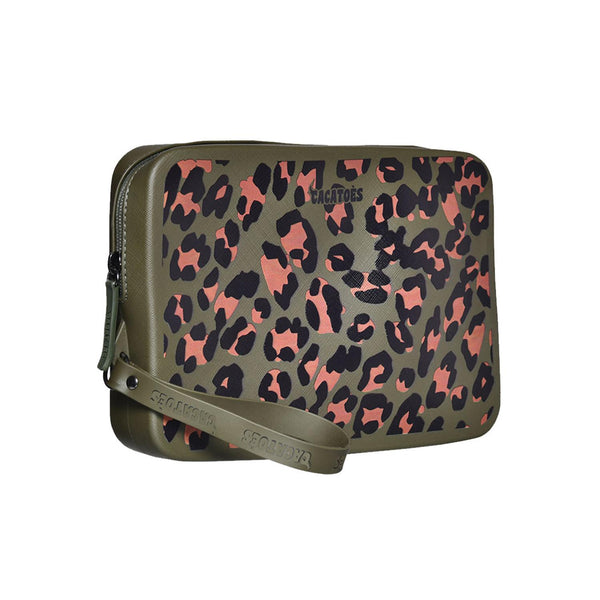 Pochettes - Gisela Animal Print - Dark Kaki