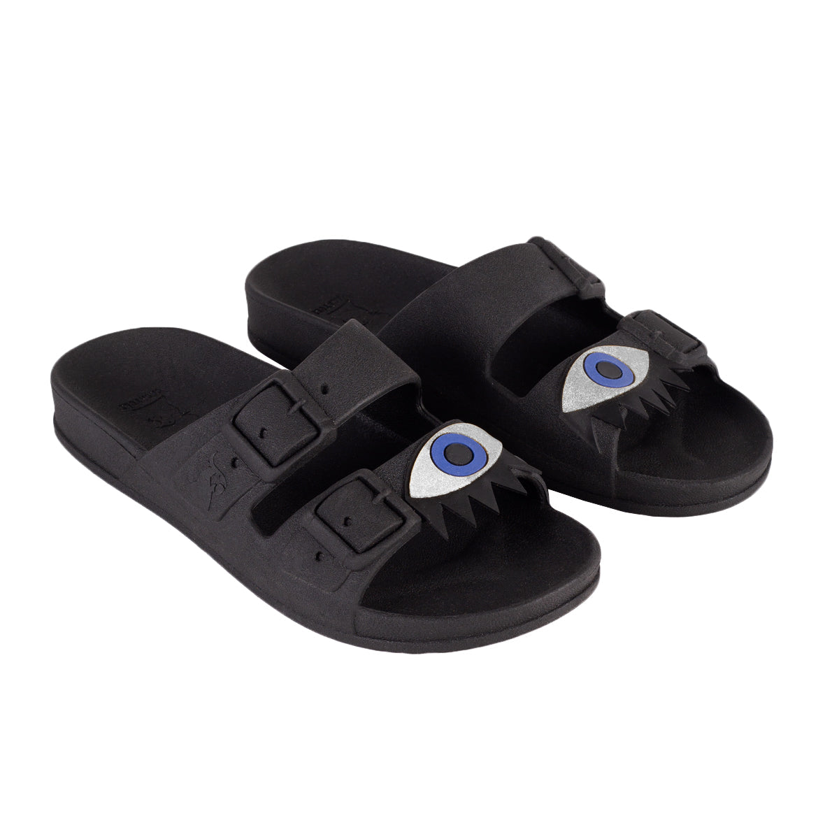 Sandalias - Olhos - Black Silver