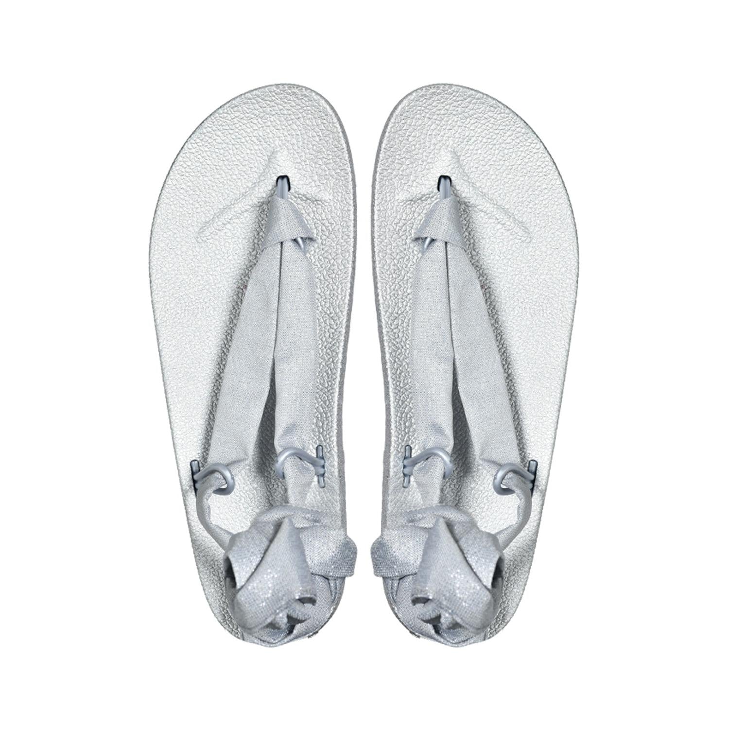 Tongs - Buzios Glitter - Metallic Grey