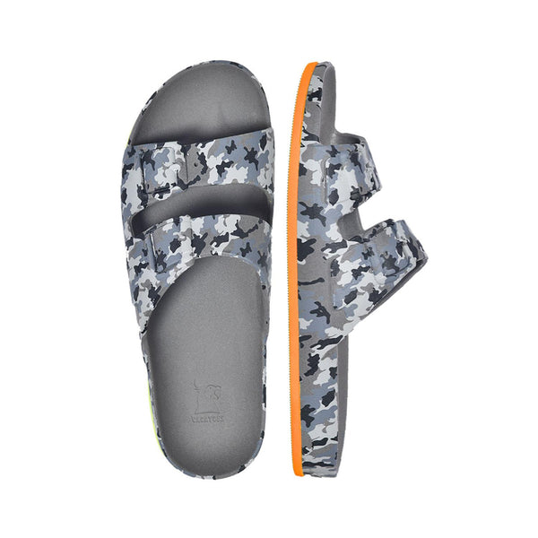 Sandales - Fortaleza - Carbone Orange Fluo
