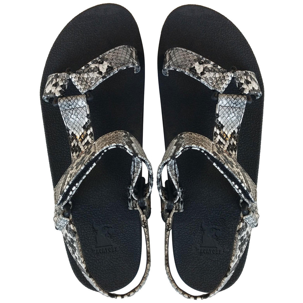 Sandals - Manaus Snake - Black