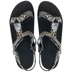 Sandals - Manaus Snake - Black