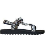 Sandals - Manaus Snake - Black