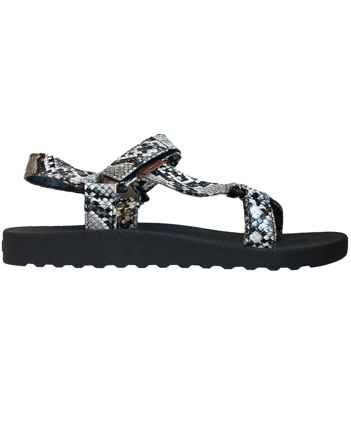 Sandals - Manaus Snake - Black