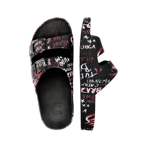 Sandales - Graffiti - Pink