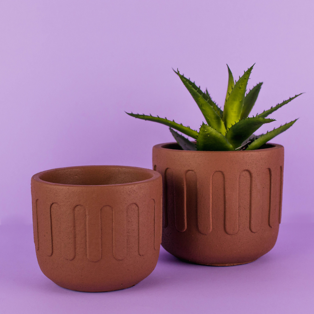 Terracotta flower pot cover - INSIDE Box - Shop - Advice