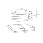Tilia Straight 2-Seater Sofa in XL Corduroy