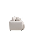 Limona - Divano 3 posti - Tessuto - Beige