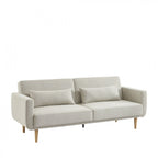 Emma - Sofá Cama 3 Plazas - Tela - Beige