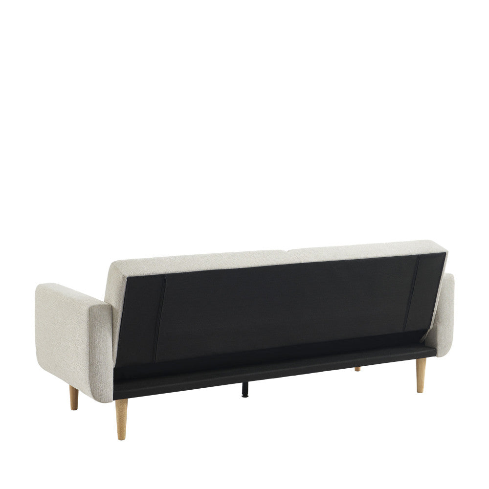 Emma - Sofá Cama 3 Plazas - Tela - Beige
