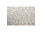 Modular Fixed Corner Sofa - Megeve - Textured Fabric - With 1 Armless Chair and 1 Pouffe - Left Corner