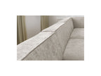 Fixed Panoramic Sofa - Megeve - Textured Fabric - Left Corner