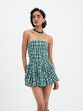 Vestido Capucine - Pine Vichy