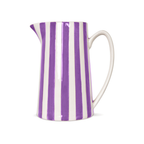 Lilac Striped Carafe