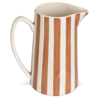 Lilac Striped Carafe