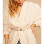 Cardigan Martina - Ecru Uni