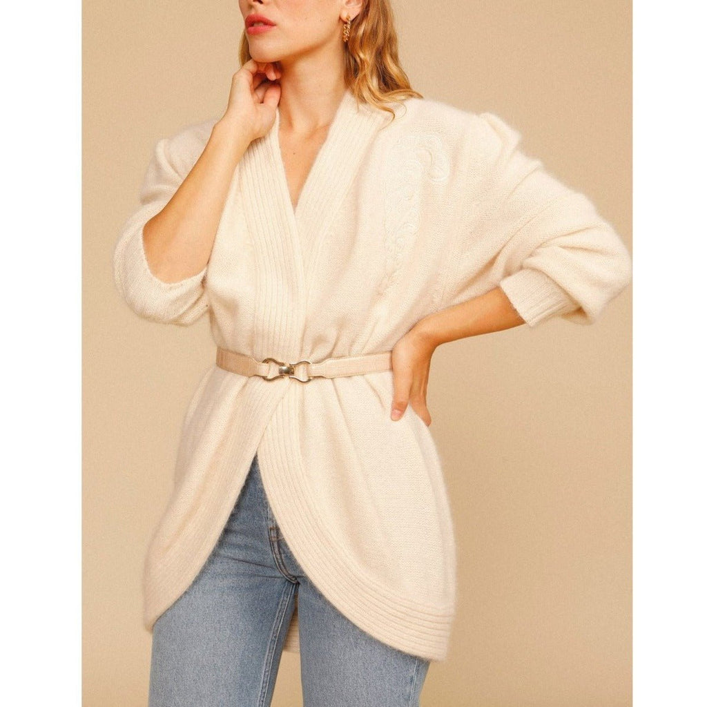 Cardigan Martina - Ecru Uni