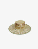 Chapeau Paille Carlota - Sage