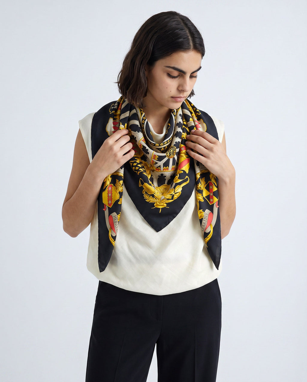 Hermès Heraldry Scarf